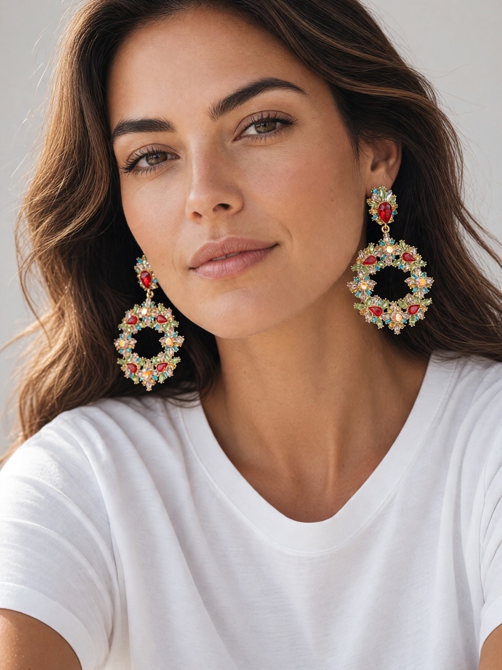 Kaleidoscope Statement Earrings